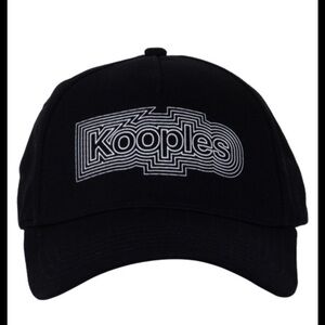 The Kooples Black Baseball Hat Unisex